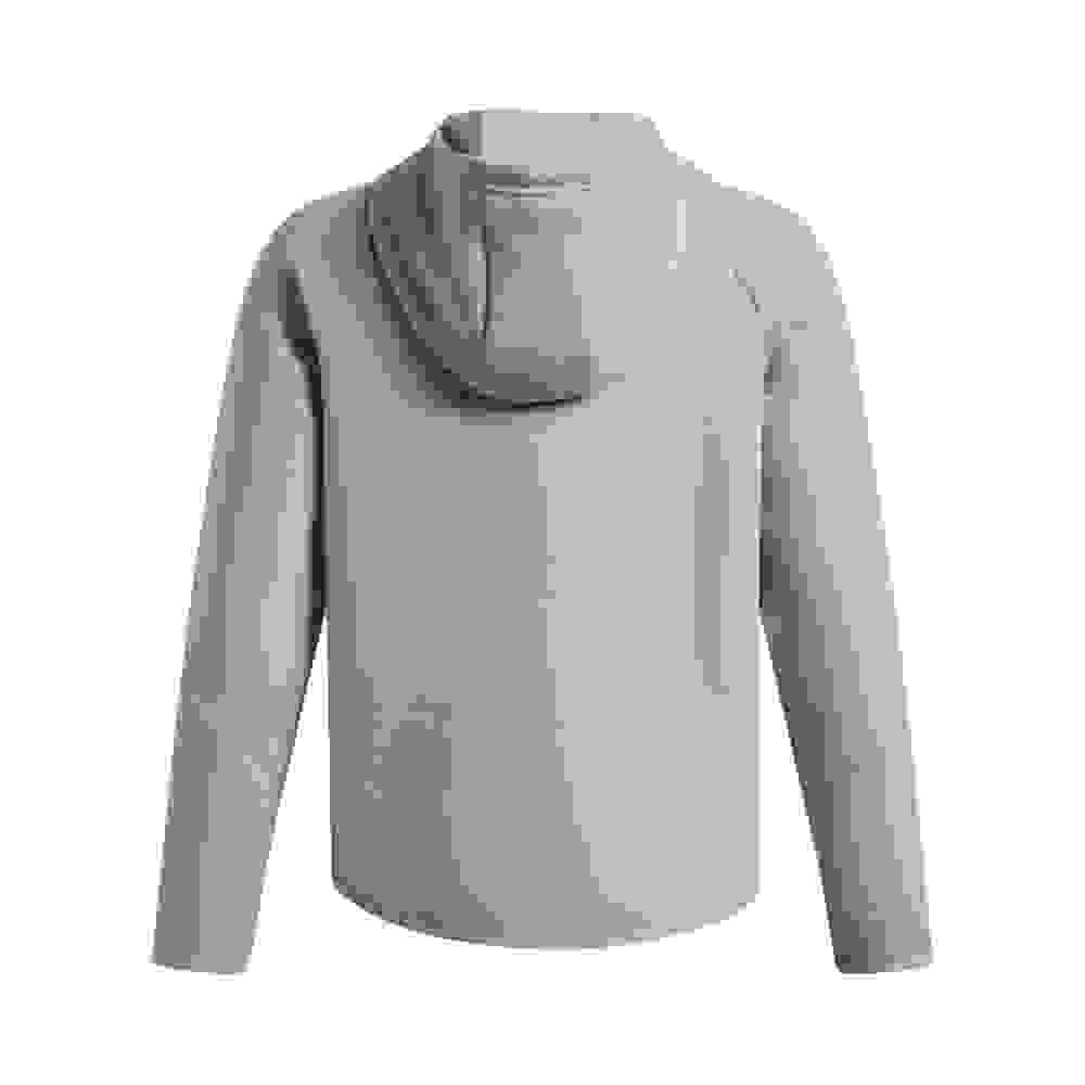Under Armour Unstoppable Fleece Big Boys' Grey Full-Zip Jacket